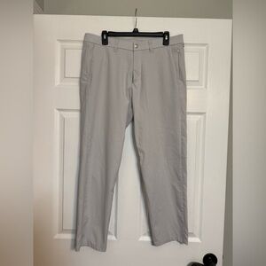 Lululemon Athletica Men’s Light Gray Chinos - Waist Size 34